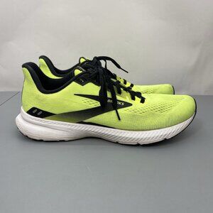 Brooks Launch GTS 8 Sneakers Shoes Running Training Athletic Neon Green Men 10.5